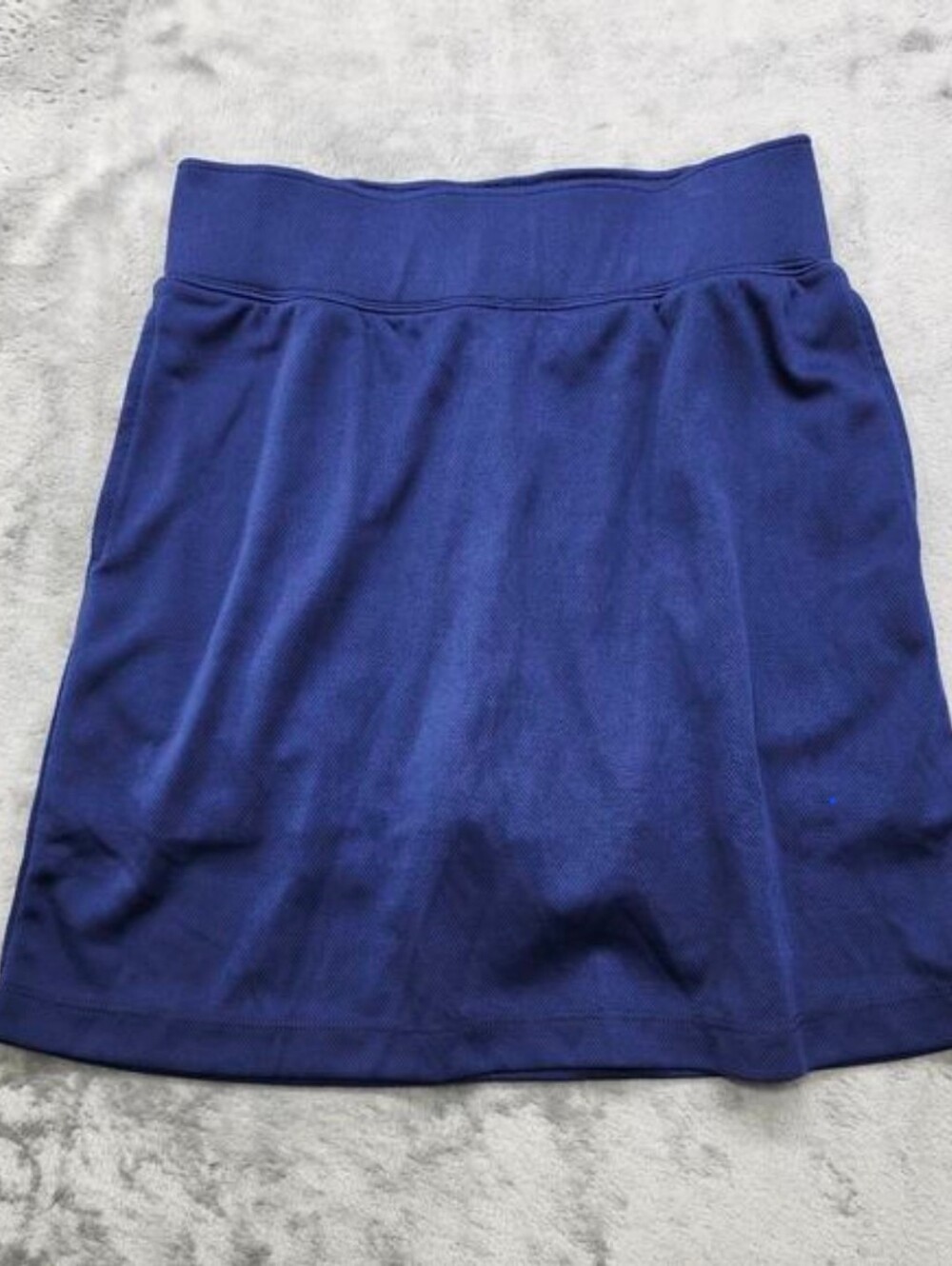 National Skort Womens XS Blue Pull On Pockets Skirt Shorts Lined Athleisure Golf
